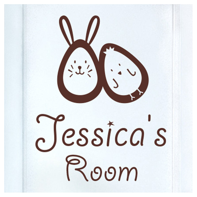 Animals Wall Decal, Brown