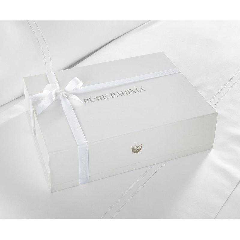 Ultra Percale Duvet Cover Set, Queen + 2 Standard Pillow Shams, White