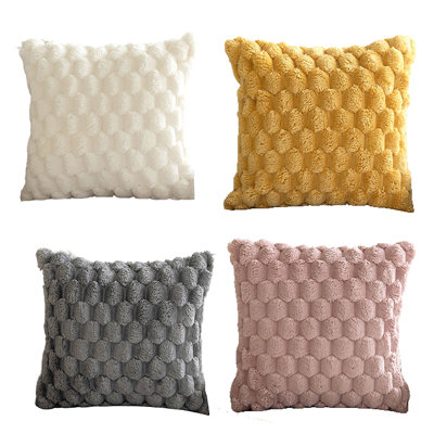 Abstract Corduroy Indoor/Outdoor Reversible Pillow Cover