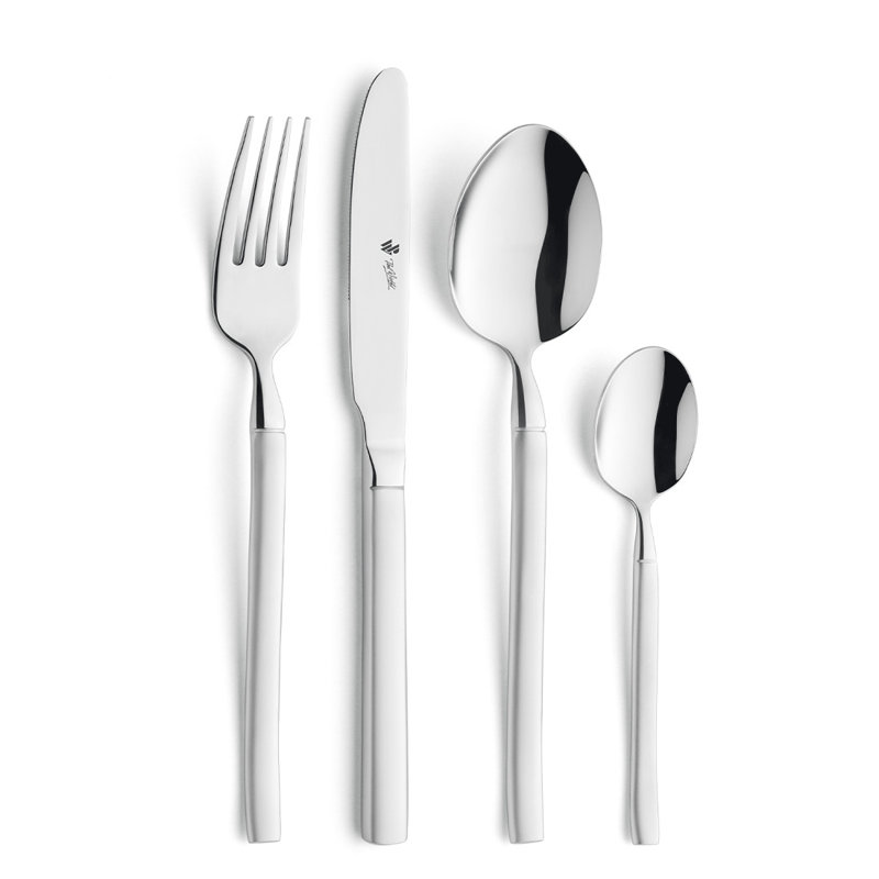 24-Piece 18/10 Stainless Steel Cutlery Set for 6 People