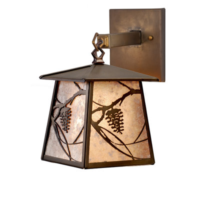 Rustic Lodge 1 - Light Outdoor Wall Lantern