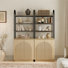 Bibliothèque de designer 70,7 po Hight
