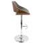 Tabouret de bar rotatif à hauteur ajustable Jackalynn-1381763223