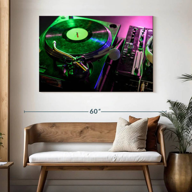 Abarca Record Player, 32" H x 48" W