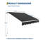 304cm Tilt Wall Mount Parasol-200801134