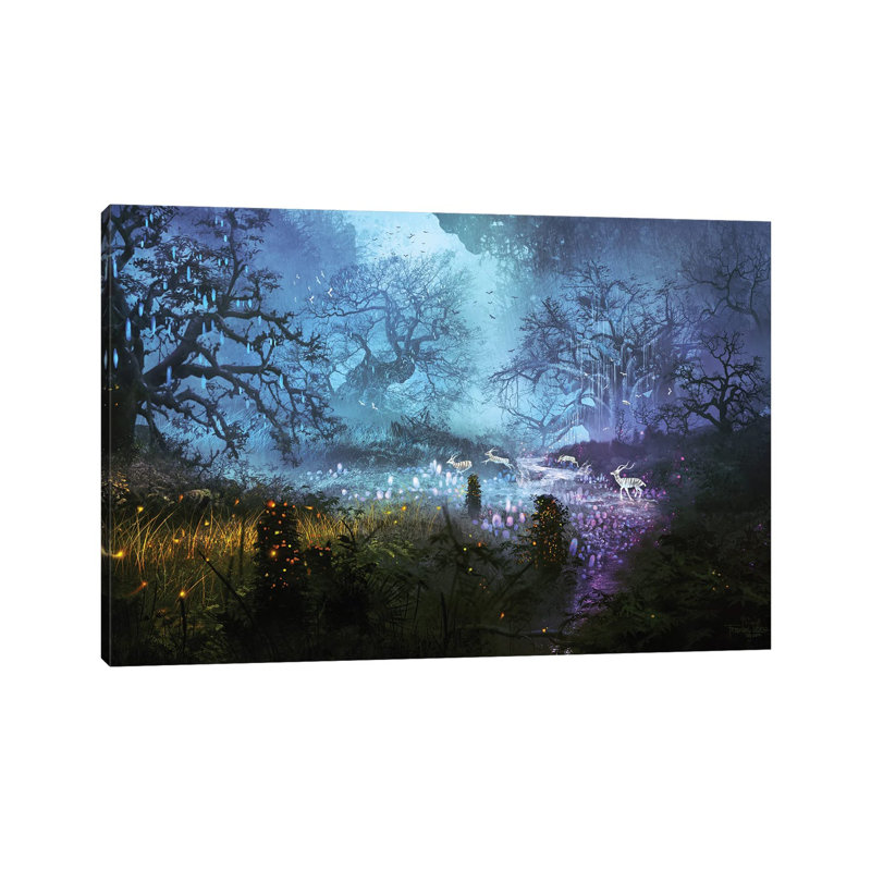 «Enchanted» par Ferdinand Ladera, impression sur toile tendue, H 18 po x l 26 po x P 1,5 po