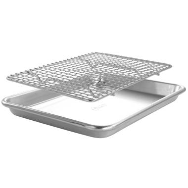 Last Confection Stainless Steel Baking & Cooling Rack - Cookie Baker's Oven  Sheet Pan Wire Rack