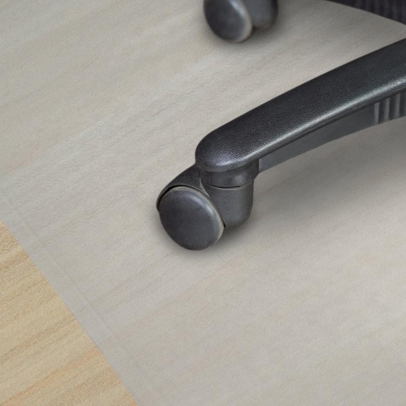 Tapis de chaise de bureau Regency Gripper avec rebord, épais 2,2 mm, 36 x 48 po - transparent