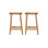 Pacific 28" Teak Bar Stools