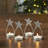 Festive Finds Star Tealight Holder Set of 4 4x1.75x1.75-169842823