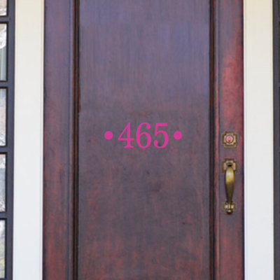 Décalcomanie murale House Number
