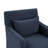 Jaxon 28.5"W Farmhouse Slipcovered Farmhouse Slipcovered Swivel Rocking Chair with Pillow Back-1951281785