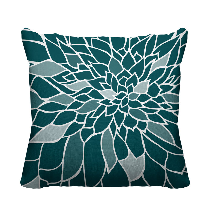 Coussin Raina, L 19 po x H 19 po, Vert