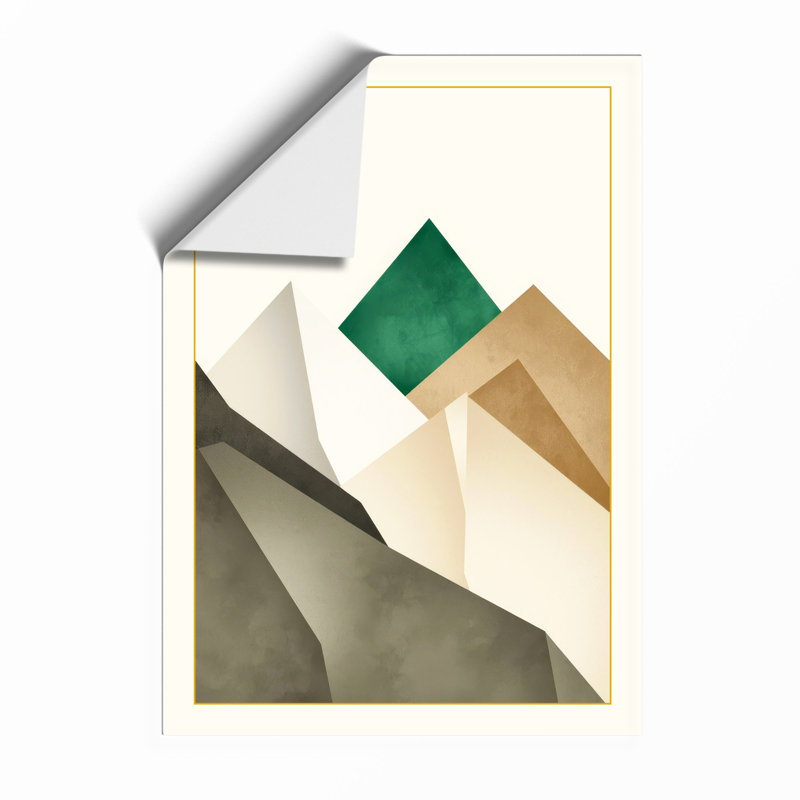 Angular Forms Minimalist - Print, Unframed, A1 - 84.1 x 59.4 cm