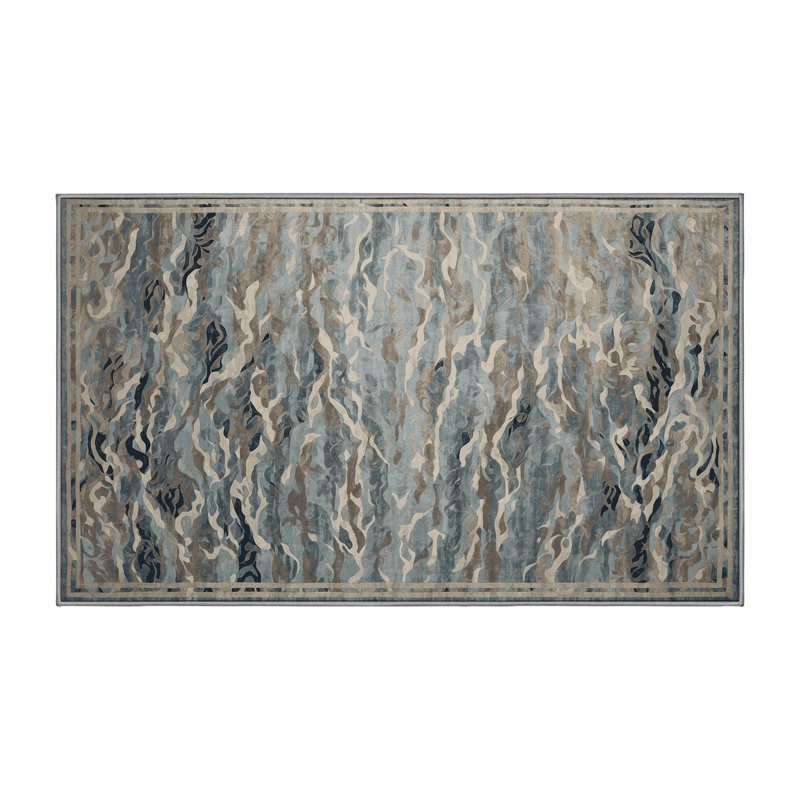 Tapis brun lavable à la machine, Tapis de couloir 2 pi x 4 pi