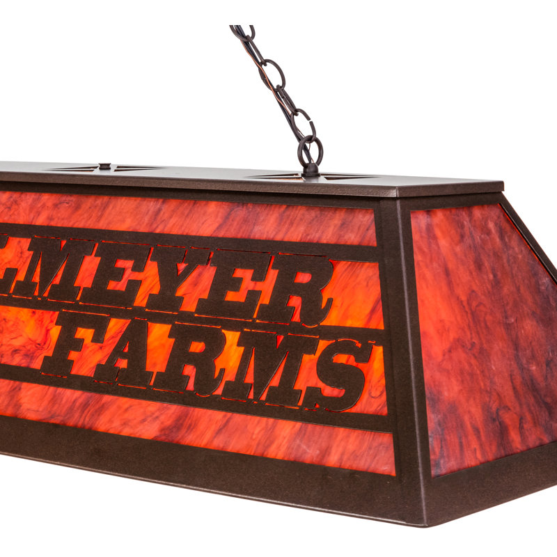 Luminaire suspendu personnalisé 48 po L Baheejah