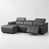 DARK GREY Genuine Leather est en rupture de stock