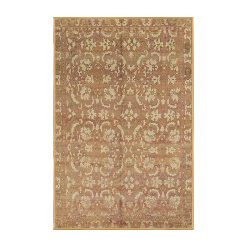 Tapis décoratif multicolore à motif abstrait, Rectangle 8 pi x 10 pi