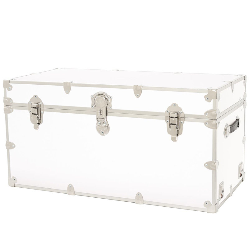 Home and college storage trunk. XXL Rhino Storage Trunk, White