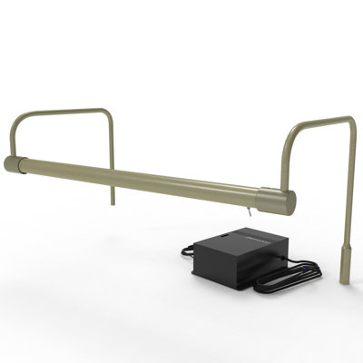 Luminaire de galerie Tru-Slim avec prise et télécommande, H 9 po x l 21 po x P 9 po