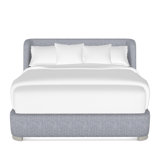Tansy Solid Wood Wingback Bed