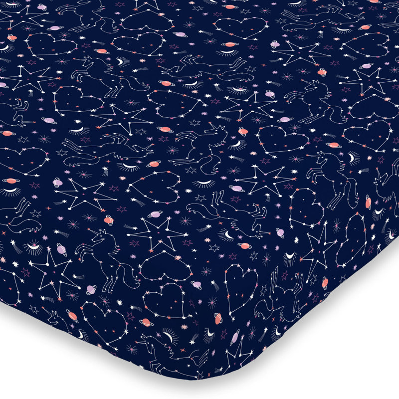 Drap-housse pour lit de bébé Nojo Marinette