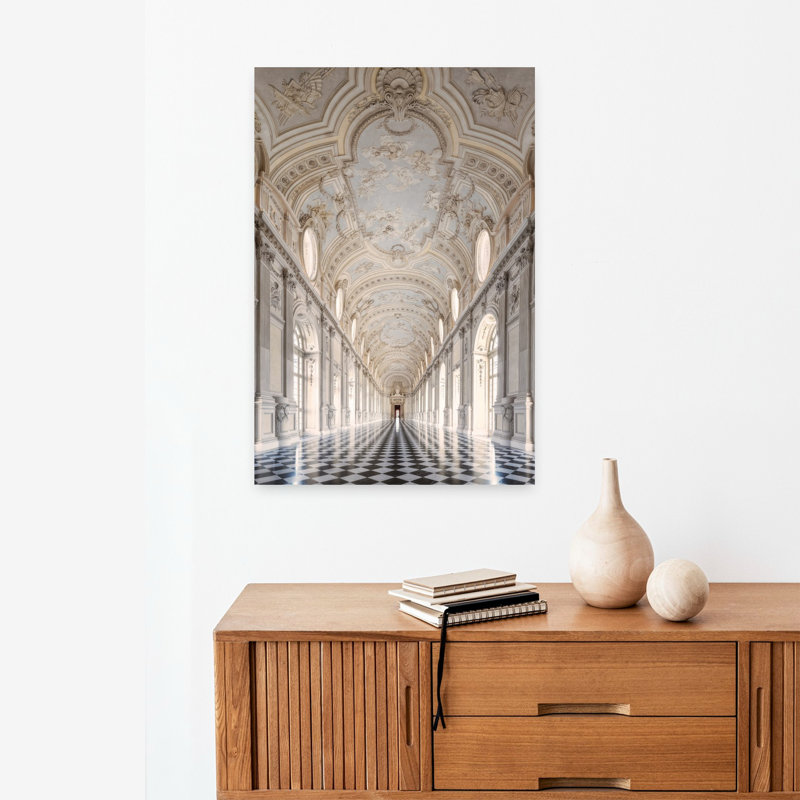 Galleria Grande, art mural contemporain abstrait, H 24 po x l 16 po