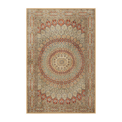 Tapis de style oriental rouge