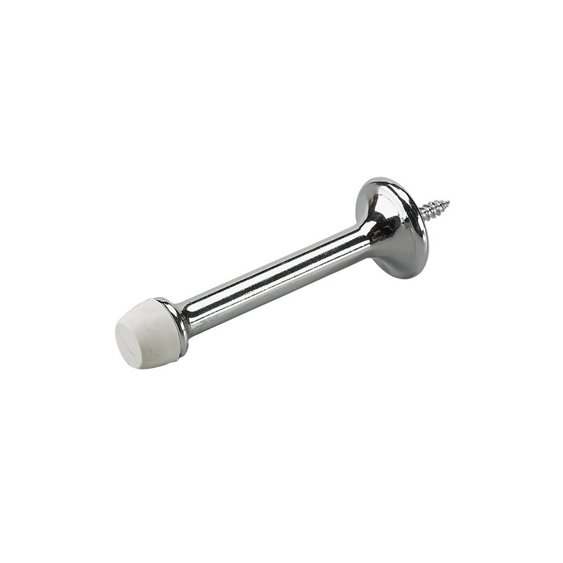 Butée de plinthe rigide en acier, Chrome