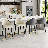 Upholstered Counter Stool With Metal Frame（Bar Stool Set Of 2）-993790817