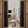 Modish Handleset with Single Cylinder Deadbolt and Door and Rosette