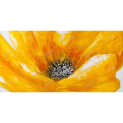 Beautiful yellow flower - 15.75"x31.50" Desk mat