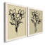 Encre florale I, toile encadrée de qualité supérieure - prête à être suspendue-1321852995-1321852999