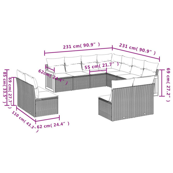 Dimensions du produit