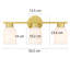 Leblanc 3-Light Bathroom Wall Light-1181757648