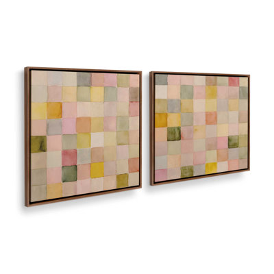 Autumn Peach Palette Set of 2 Prints