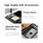 HIGOLD 30'' L Single Bowl Quartz Kitchen Sink, Undermount Farmhouse Workstation Black-122512349