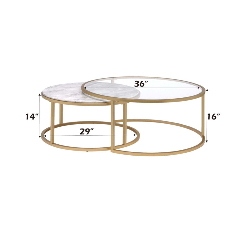 Ensemble de tables gigognes Shanish