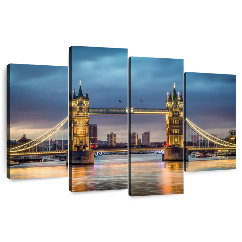 Lilie Bright Tower Bridge, H 42 po x l 68 po