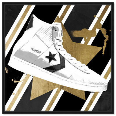 Sporty Style Modern Sneaker Art Prints Wall Art by Notoriart