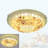 Mediterranean Style Seashell Shade Led Ceiling Lighting