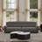 110.24"Modern Minimalist Sofa