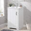 Meuble-lavabo 20 po avec comptoir en céramique-877549529