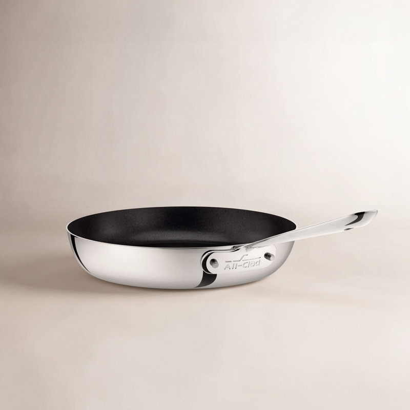 All-Clad D3 Stainless Non-Stick French Skillet, 11" Diameter