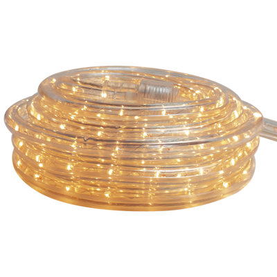 Guirlande de Noël incandescente transparente 18 pi