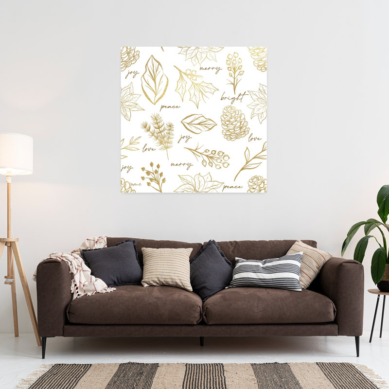 Woodland Christmas by Mollie B. - 1 Piece Wrapped Canvas Wall Art, 91.44cm H x 91.44cm W
