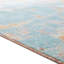Tapis abstrait bleu Colborne-1387552326