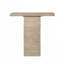 Table basse avec base piédestal