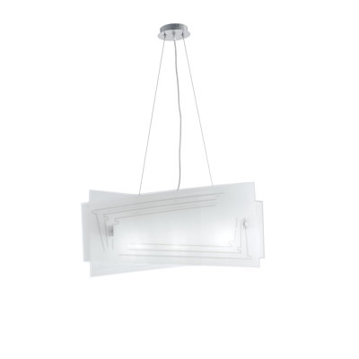 Hartung 4 - Light Clear Unique/Statement Pendant