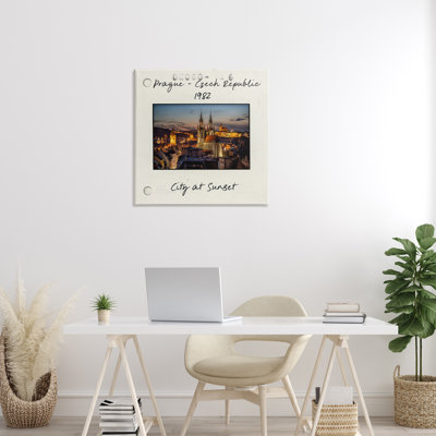 Toile Prague City Cityscape, conception par Danita Delimont